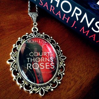 A Court of Thorns and Roses pendant